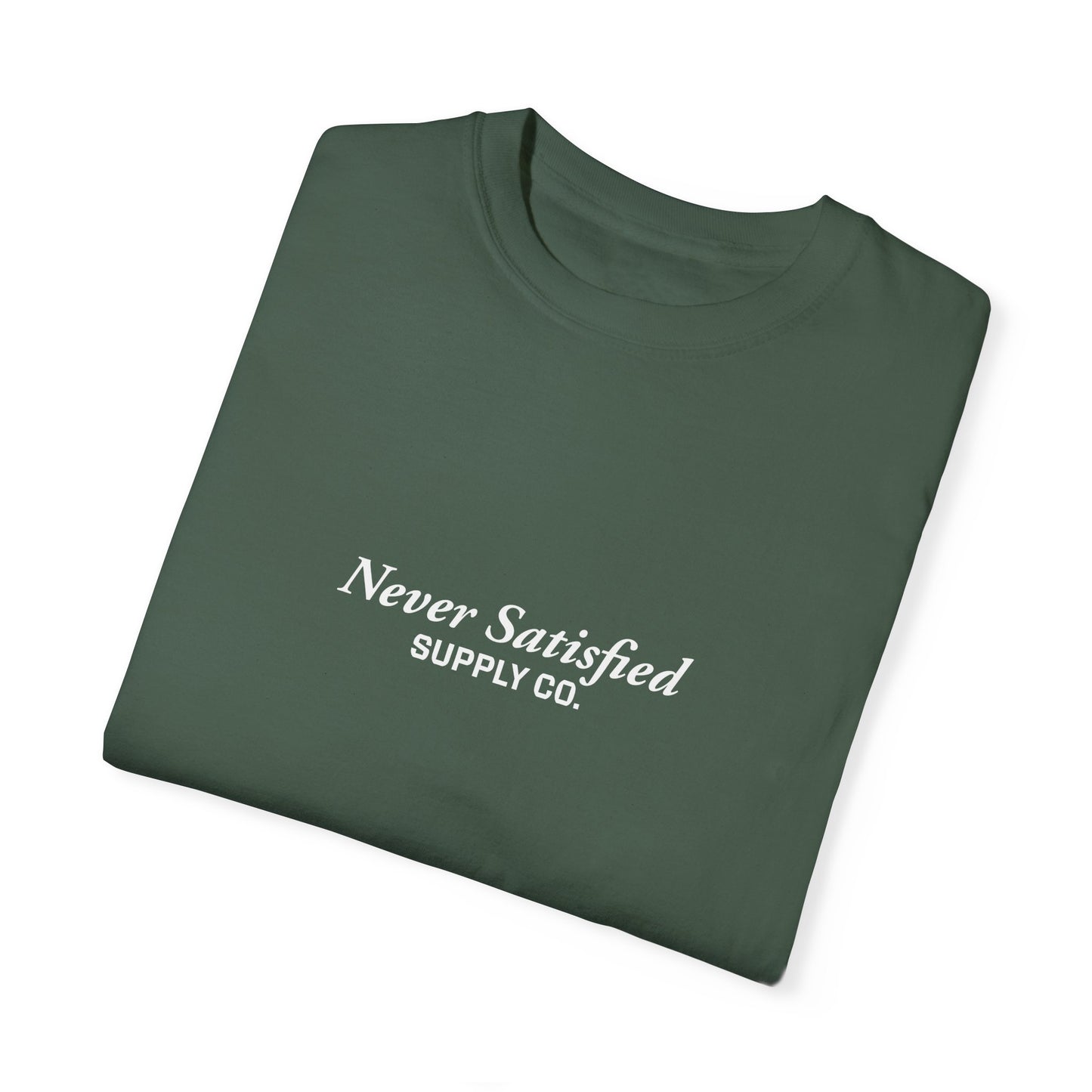 Unisex Never Satisfied Supply Co. T-Shirt