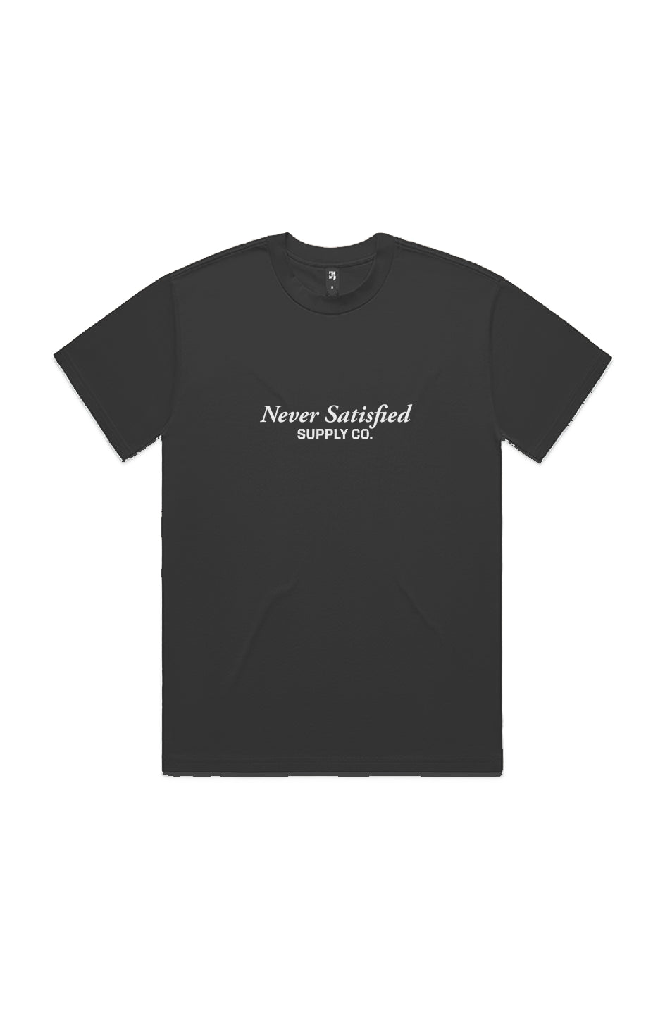 Never Satisfied Supply Co. Simple Heavy Tee 