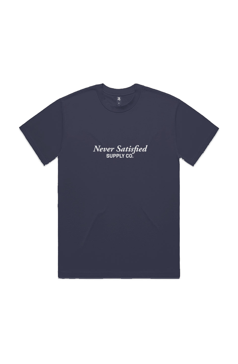 Never Satisfied Supply Co. Simple Heavy Tee 